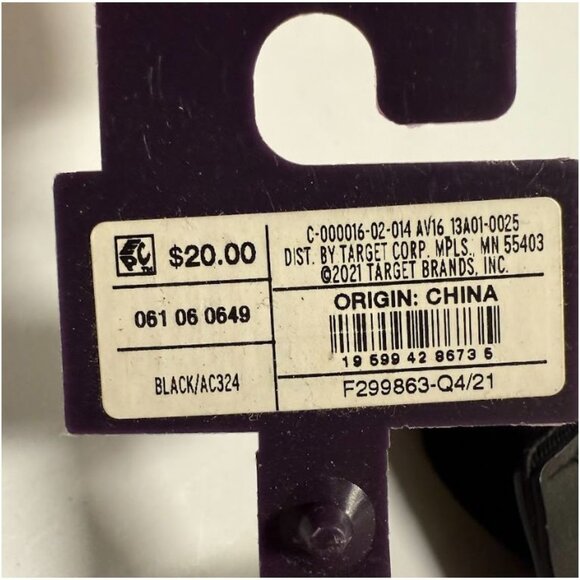 A New Day Womens Black Round Stretch Buckle Belt Fashion Accessory Sz Medium - Picture 5 of 5